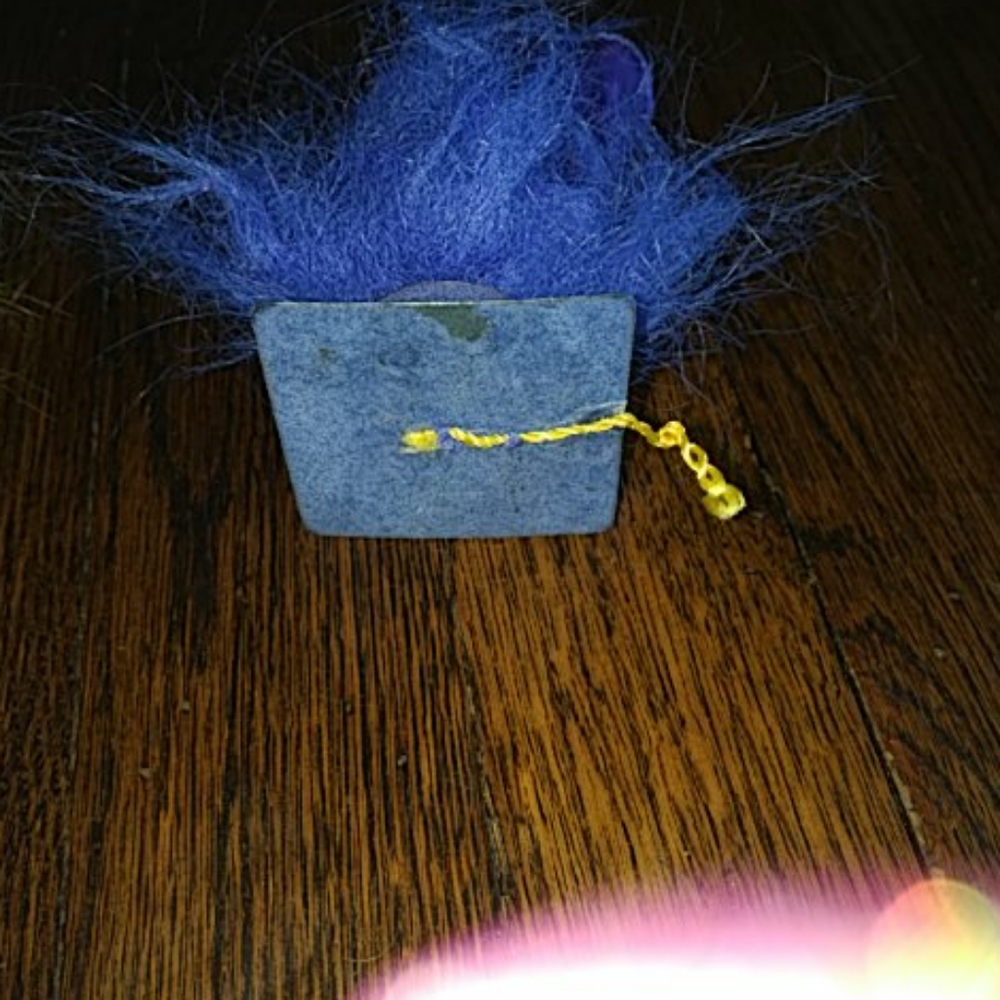 Set of 3 Vintage Russ & Damm Graduate Graduation Trolls - Picture 4 of 9